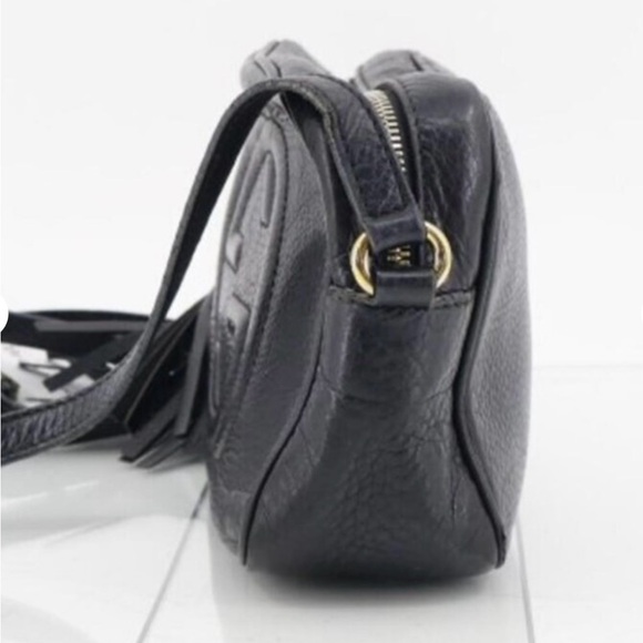 Gucci Soho Disco Gold Hardware Crossbody Small Black Leather - Picture 4 of 8